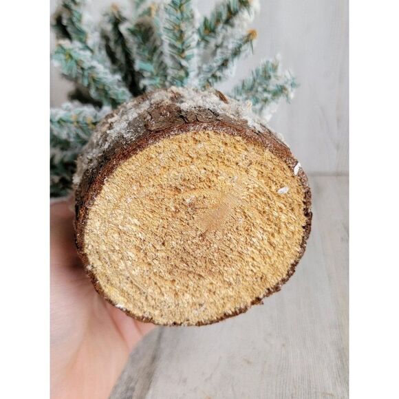 Vickerman snow pine christmas tree home decor - Picture 12 of 12